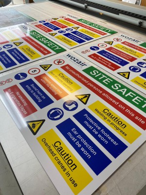Site safety signage