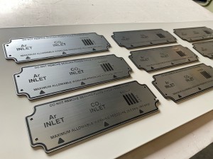 Engraved IPI inlet labels